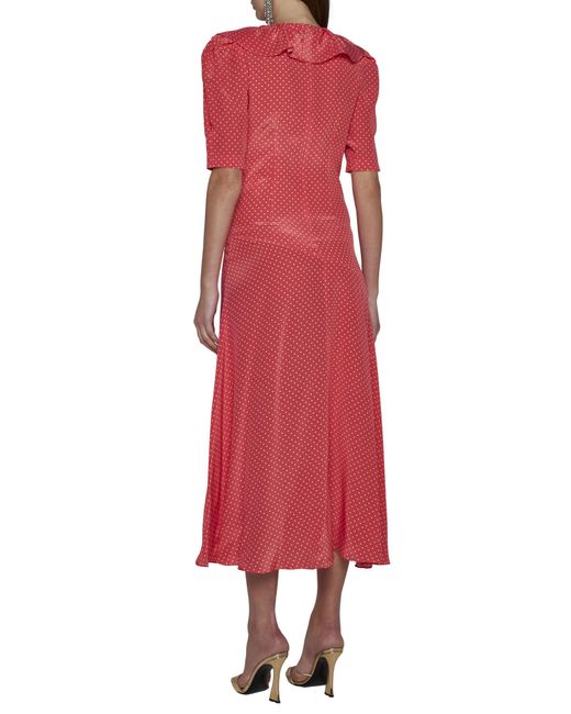 Alessandra Rich Pink Dress