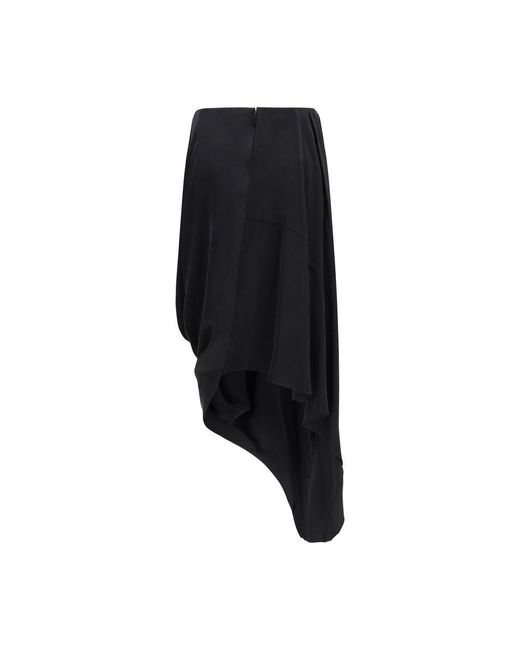 Maison Margiela Black Copper Midi Skirt