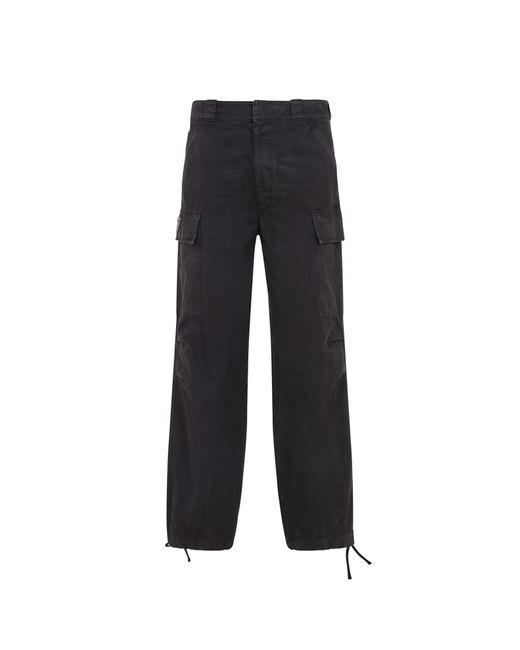 Prada Canvas Cargo Pants in Blue for Men Lyst UK
