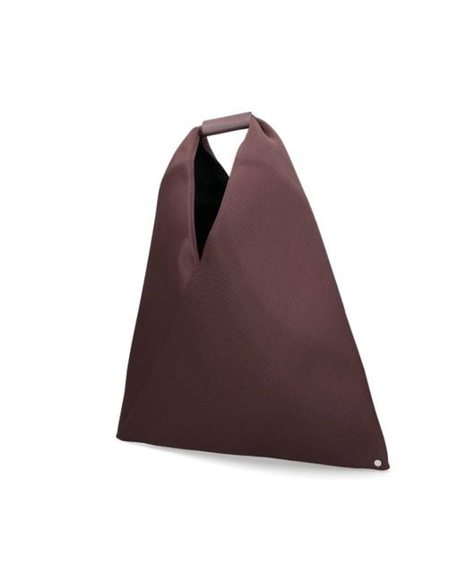 MM6 by Maison Martin Margiela Brown Japanese Medium Tote Bag
