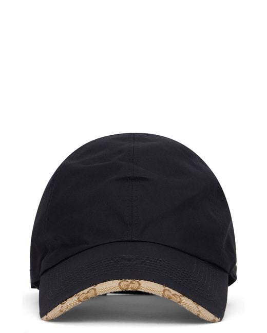 Gucci Blue Cotton Canvas Cap- Hat for men