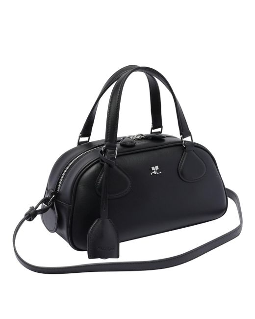 Courreges Black Friday Bowling Shoulder Bag