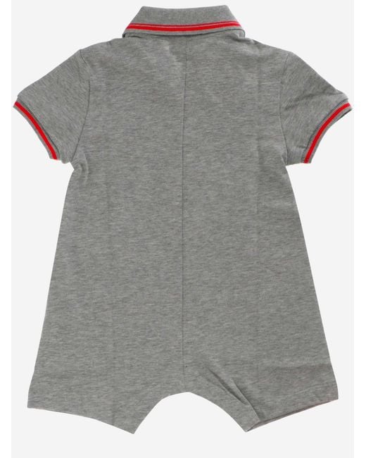 Gucci Gray Romper Cotton Jersey Sets