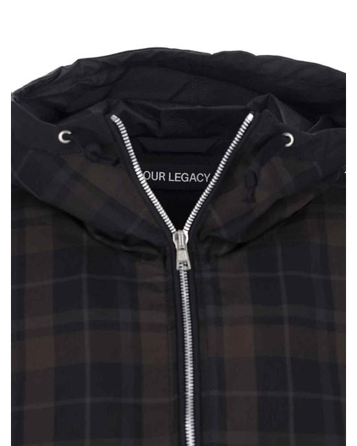 Our Legacy Black Sweaters Polyester Cotton for men