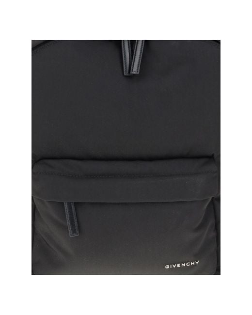 Givenchy Black Polyamide Backpack for men