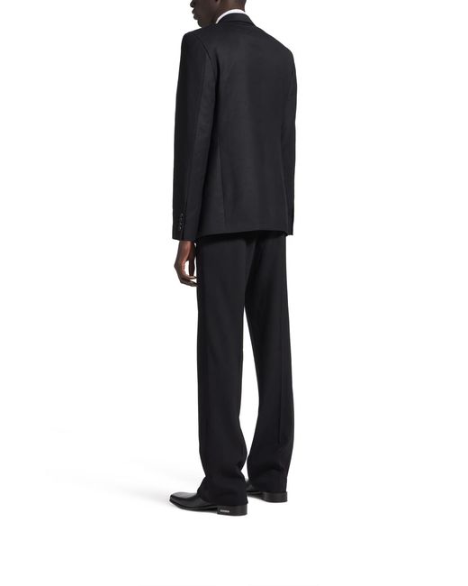 Balenciaga Black Standard Tailored Jacket for men