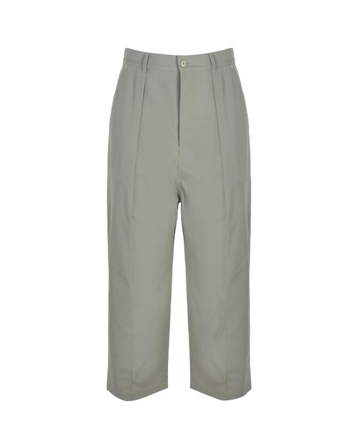 Loewe Gray Low Crotch Wide Leg Trousers for men