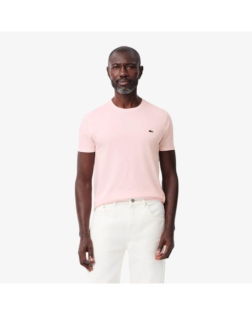 Lacoste Pink Tshirt for men