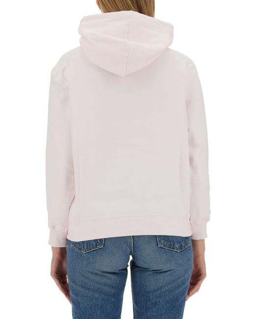 Lanvin White Sweatshirt With Print