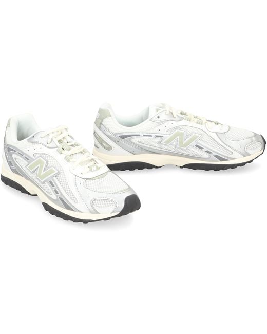 New Balance White Sneakers 204L-- Polyurethane Trainers