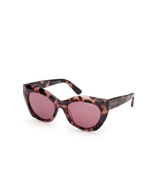 Emilio Pucci Pink Sunglasses Acetate Eyewear