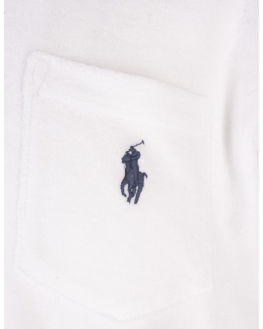 Polo Ralph Lauren White Custom Slim-Fit Shirt for men