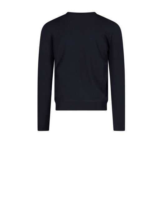 Zanone Blue Classicsweater for men