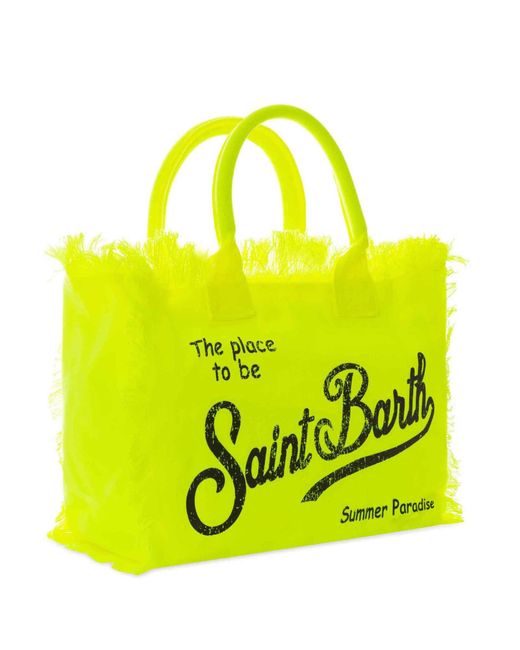 Mc2 Saint Barth Borsa Vanity Giallo Fluo in Yellow | Lyst