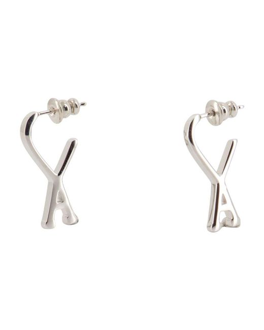 AMI Metallic Ami Paris Adc Earrings