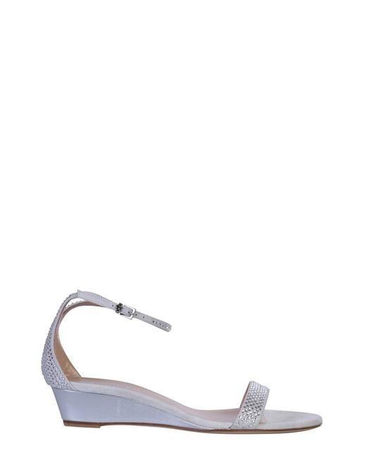 Giuseppe Zanotti White Kanda Sandals