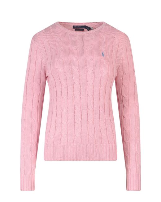 Polo Ralph Lauren Sweater in Pink Lyst