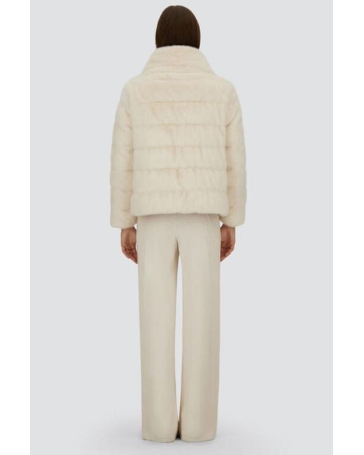 Herno Natural Cappa Lady Alternative Fur Clothing