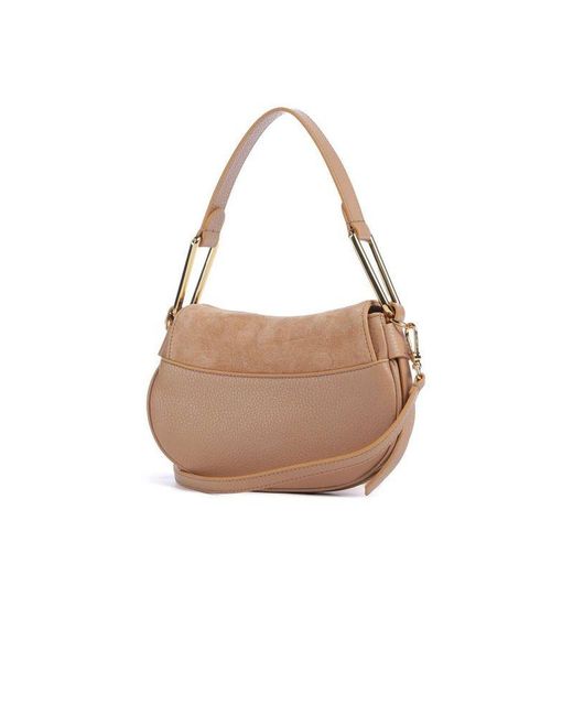 Coccinelle Natural Shoulder Bag Cowhide Shoulder-Bags
