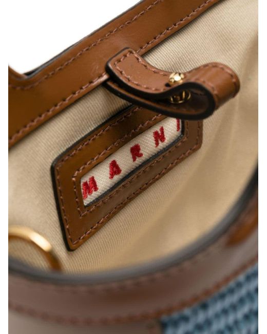 Marni Blue Micro Tropicalia Summer Bag