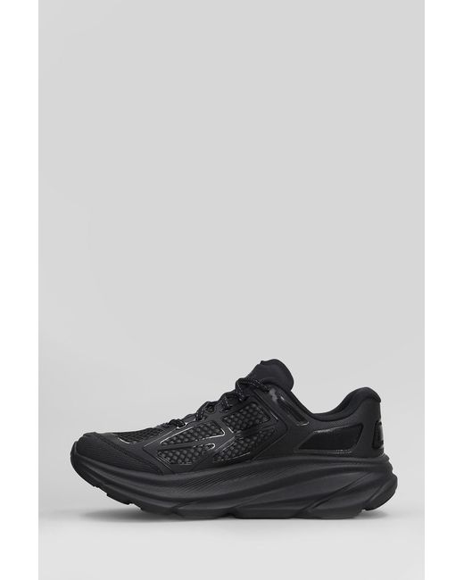 Hoka One One Black Clifton One 9 Sneakers for men