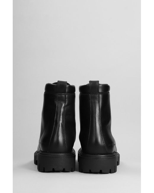 combat boots tommy hilfiger