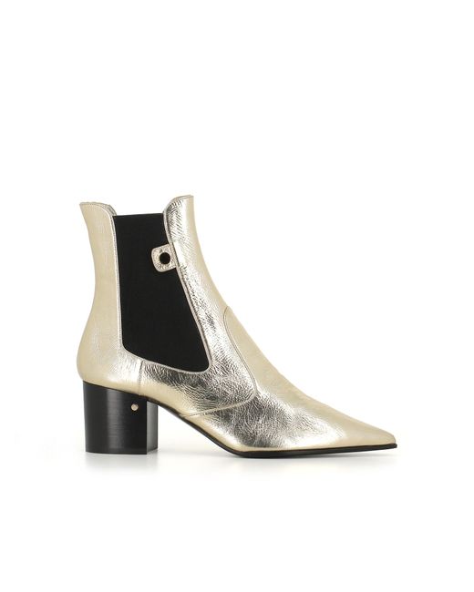 Laurence Dacade Leather Chelsea Ankle Boots in White Lyst