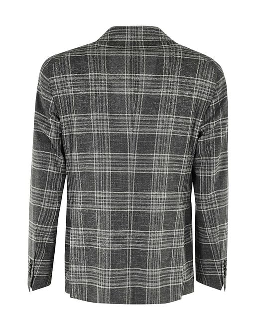 Tagliatore Black Monte Carlo Jacket for men