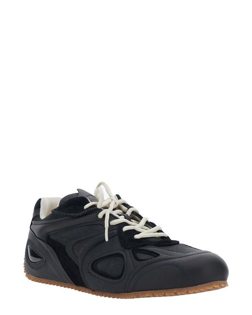 Axel Arigato Black Sneaker Slow Runner With Insert Design And Grooved Sole for men