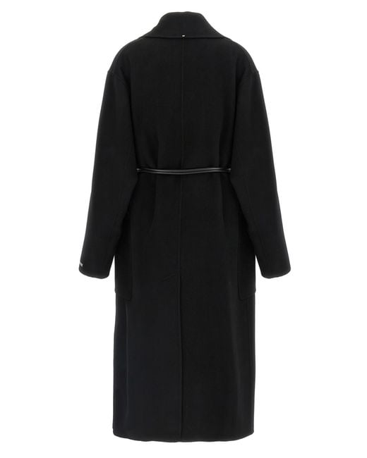 Sportmax Black Abate Coat