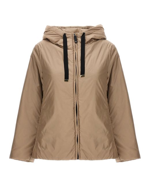Max Mara Natural Greenh Puffer Jackets