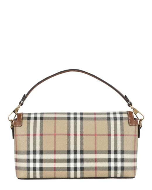 Burberry Metallic Top Handle Note Bag 8092048 Outer: Polyurethane Shoulder