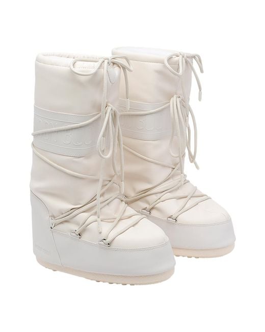 Moon Boot Natural Polyester Pvc