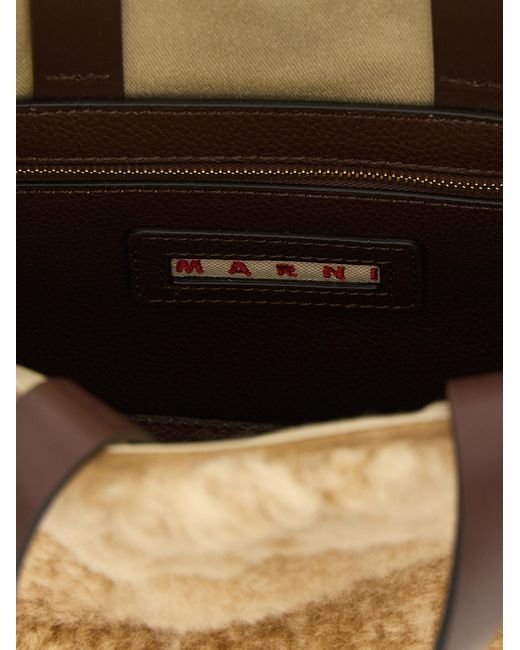 Marni Natural Lamb Leather Handbag Bag