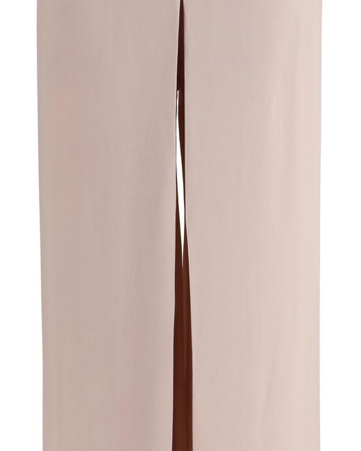 DI STAVNITSER Natural Origami Pants Acetate; Viscose