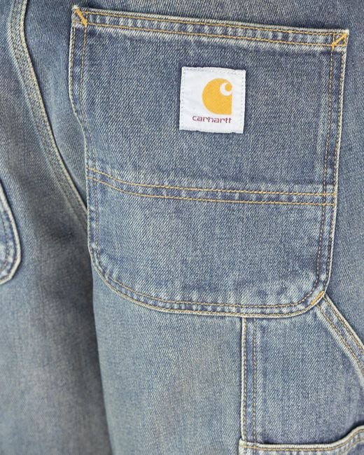 Carhartt Blue Jeans Double Knee Cotton (Smith Denim) for men