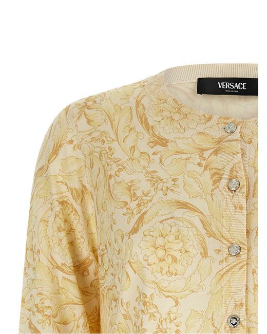 Versace Metallic Barocco 92 Cardigan