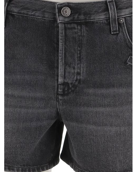 Gucci Black Jeans Short Cotton Denim