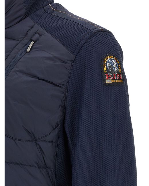 Parajumpers Blue 'Jayden' Hybrid Jacket for men