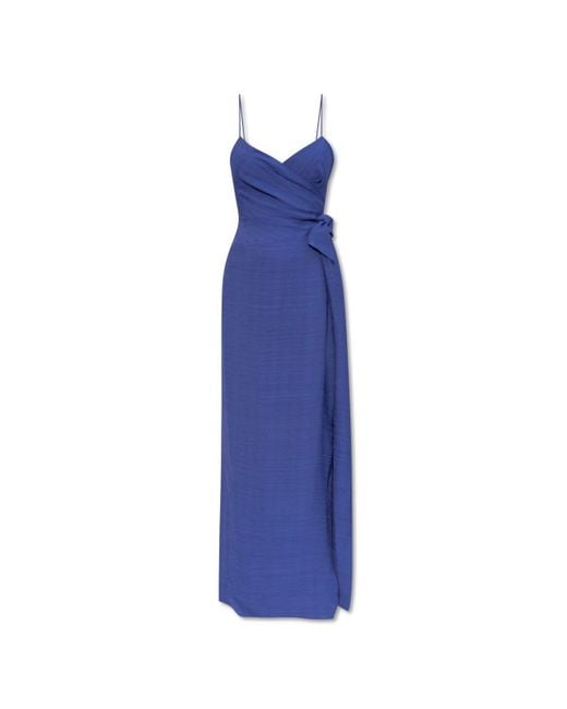 Emporio Armani Blue Slip Dress,
