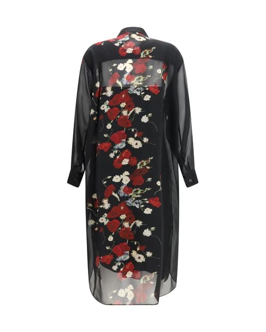 Khaite Black Gloria Dress Silk