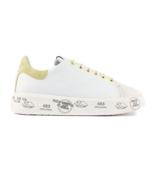 PREMIATA BELLE Sneaker trendy donna bianca in pelle | Quellogiusto Shop  online
