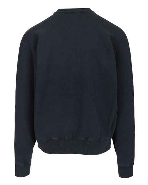 Ambush Blue Amb Graphic Crewneck Sweatshirt for men