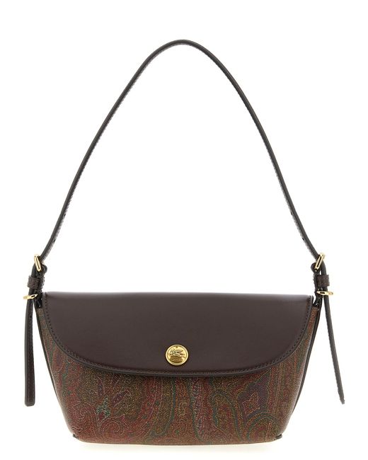 Etro Metallic Cotton Shoulder Bag