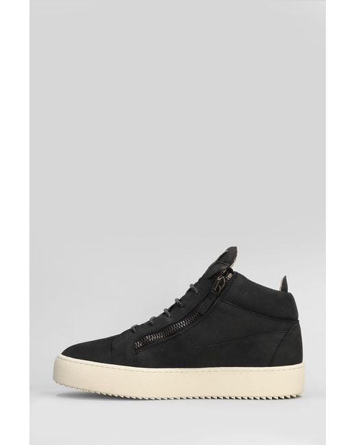 Giuseppe Zanotti Black Kriss Sneakers for men