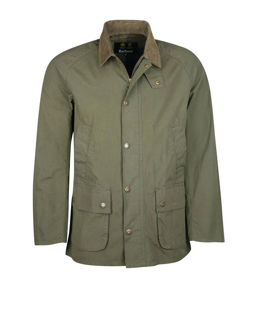 Barbour Green Jacket With Buttons for men