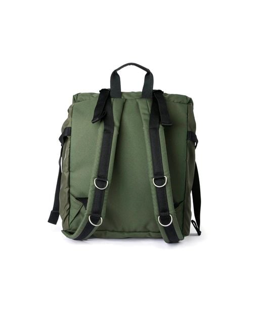 Sacai Green Sac À Dos Utility Backpack Kaki Foncé Shoulder Bags