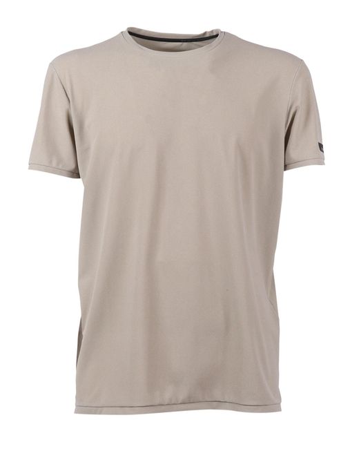 Rrd Gray Techno Wash Piqu� Shirty Polyamide Elastane Shirt for men