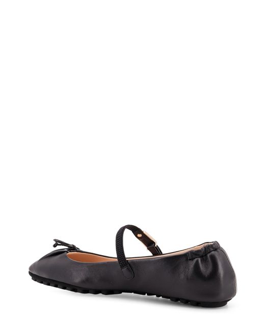 Fendi White Baguette Ballerinas