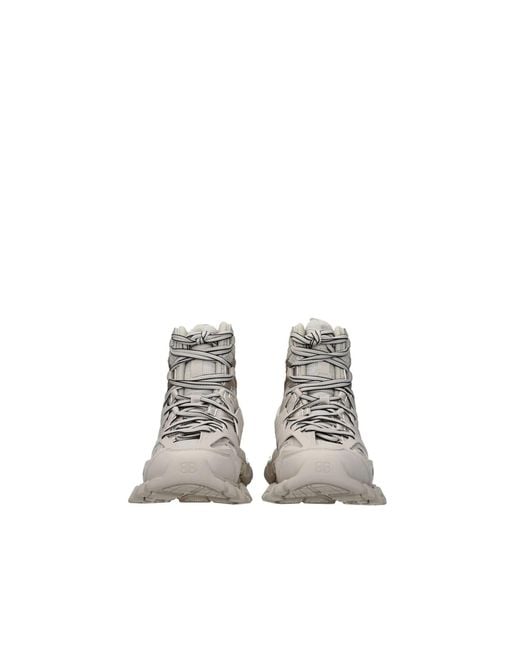 Balenciaga Gray Track Hike Sneakers